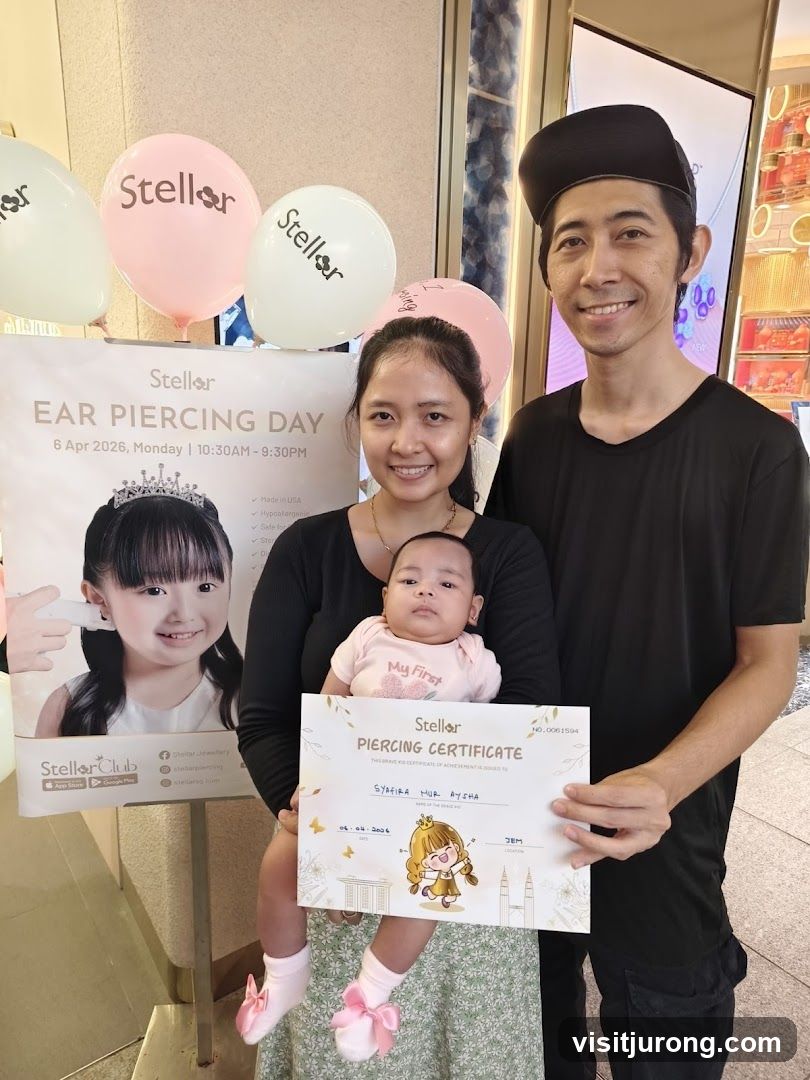 Ear Piercing Day Certificate