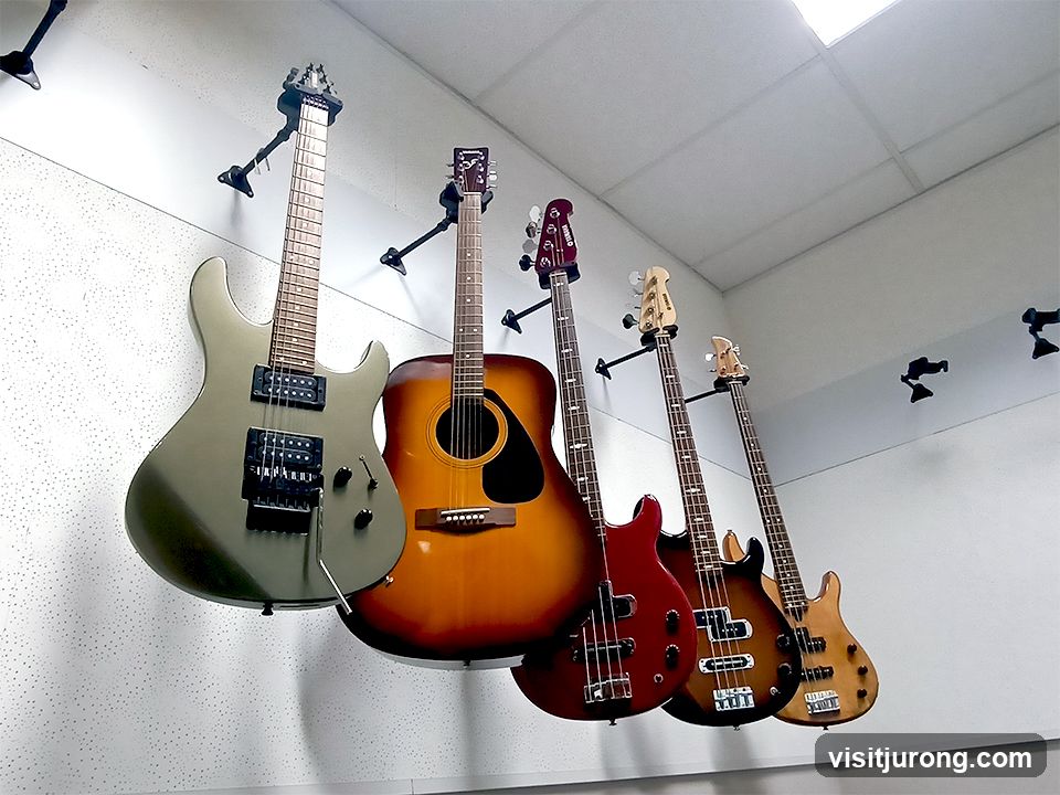 Guitars on Display