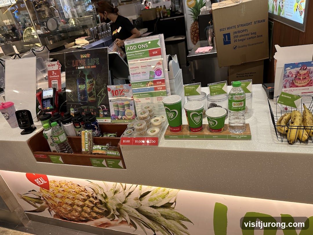 Boost Juice Bar Counter