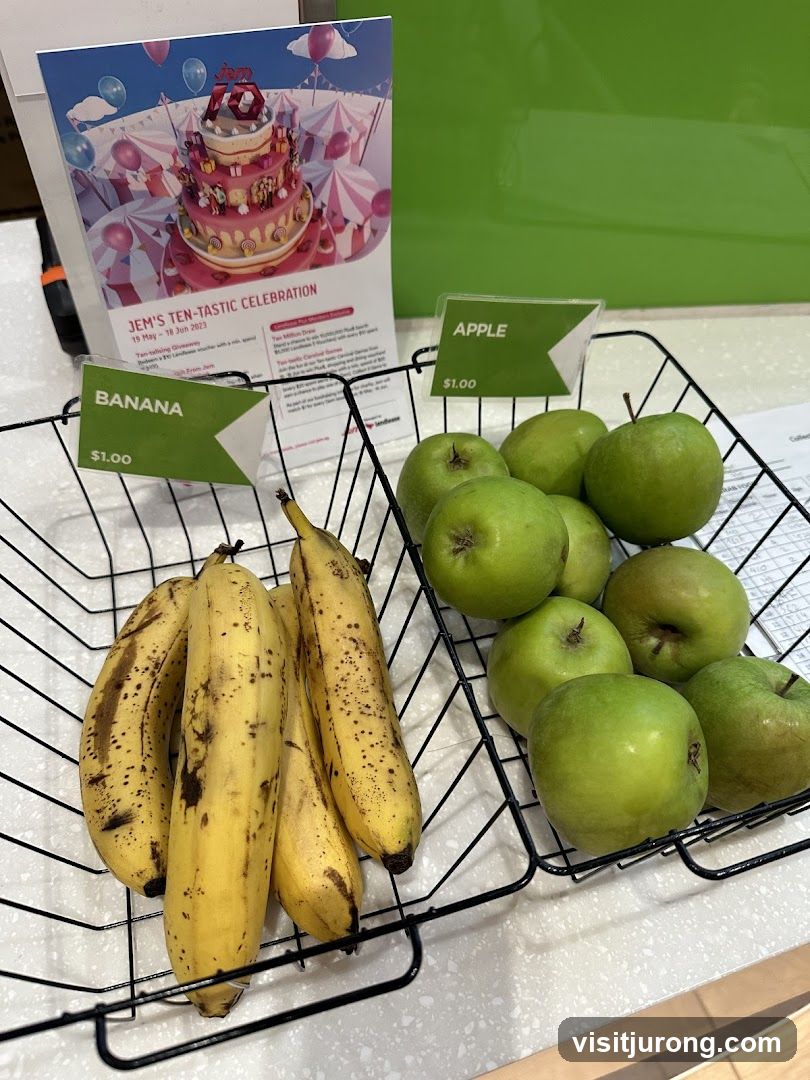 Fruit Display with Promotion