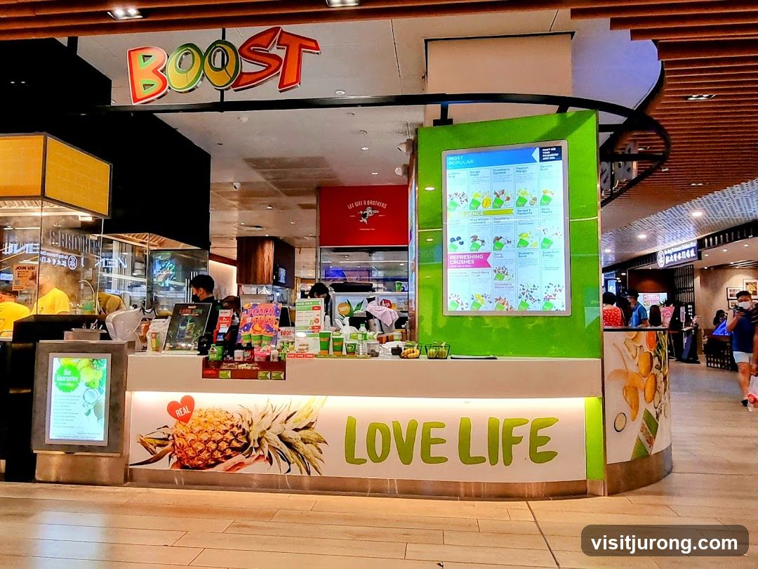 Boost Juice @ JEM