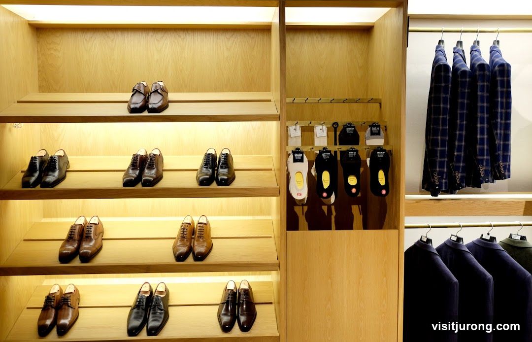 Men's Footwear and Apparel Display