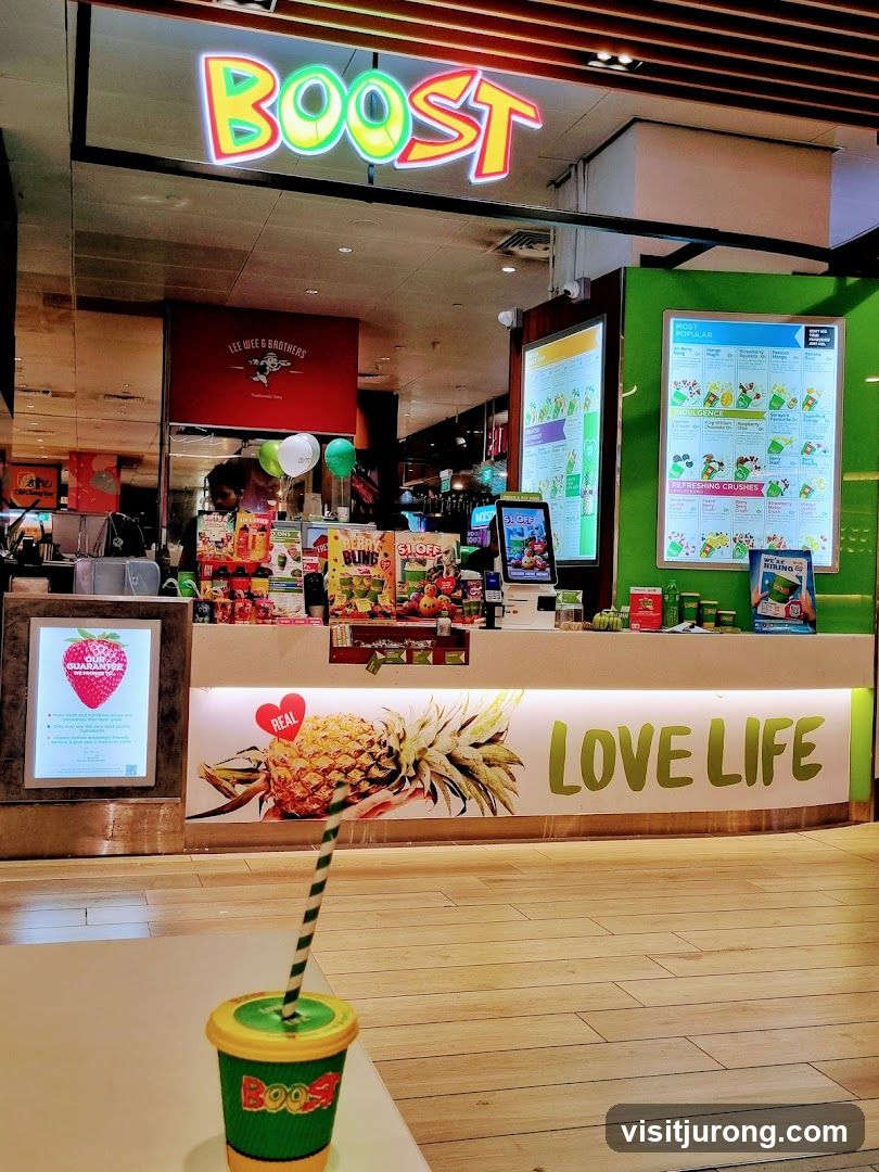 Boost Juice @ JEM