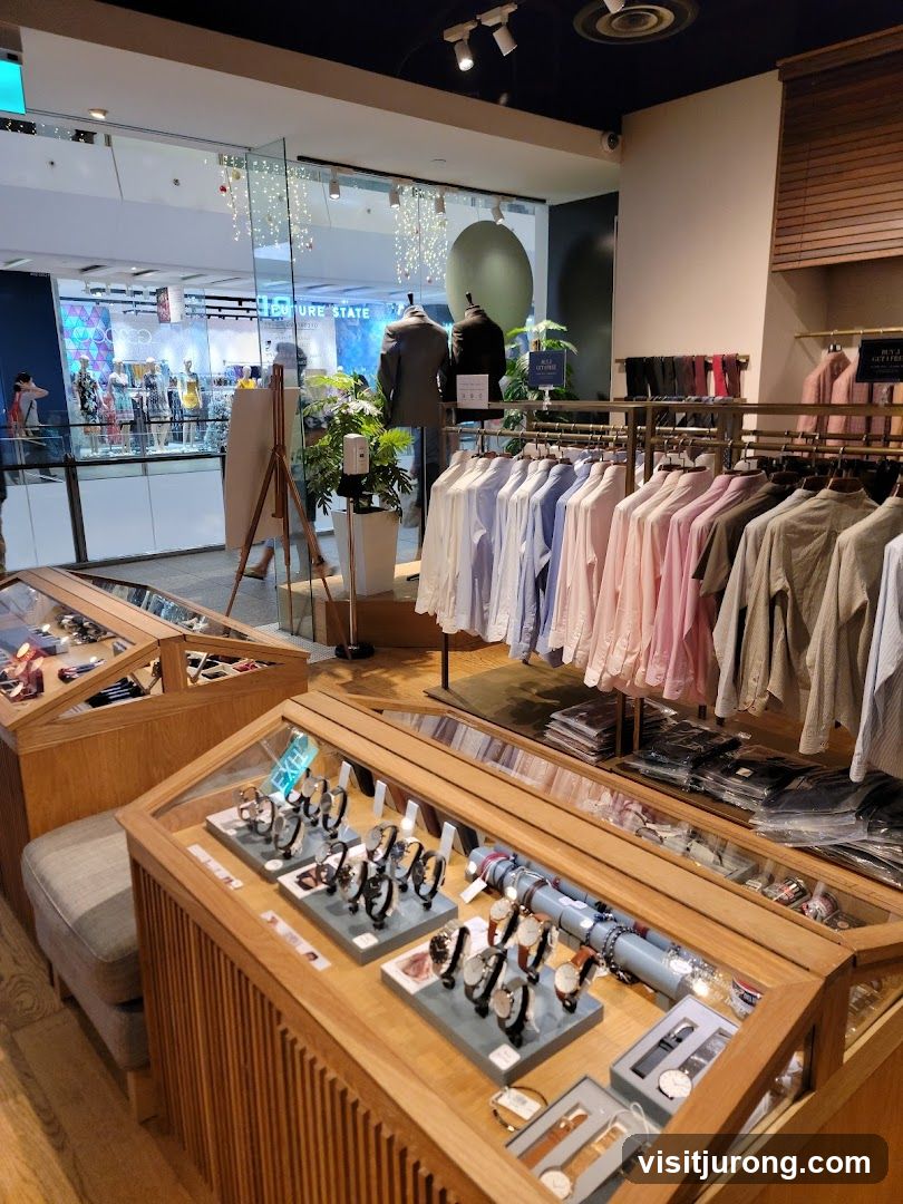 Men's Clothing Store Interior