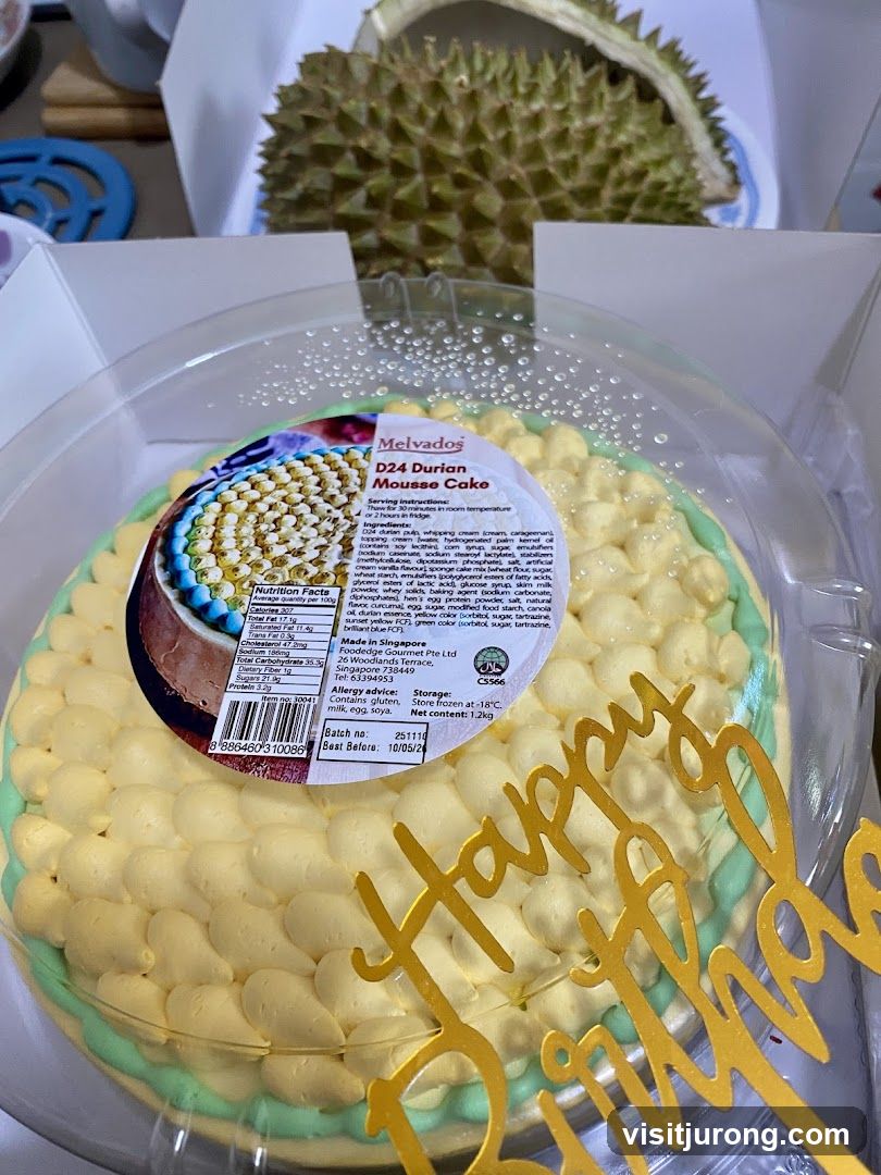 Durian Mousse Cake