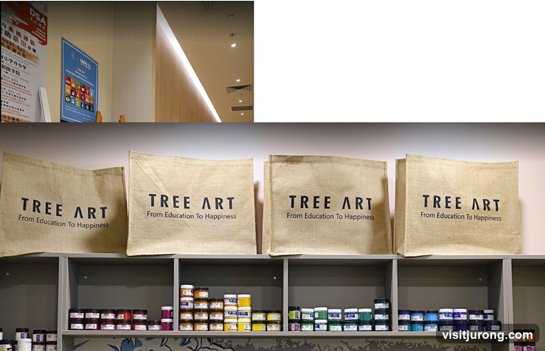 Art Supplies Display
