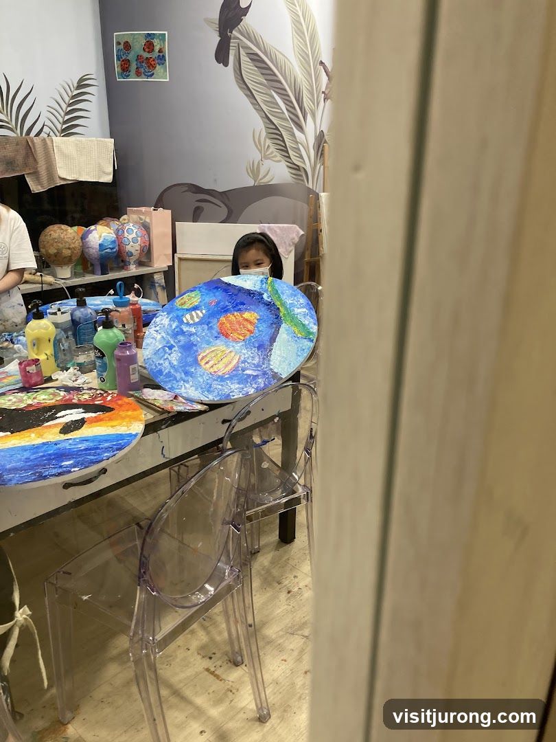 Art Studio with Young Artist