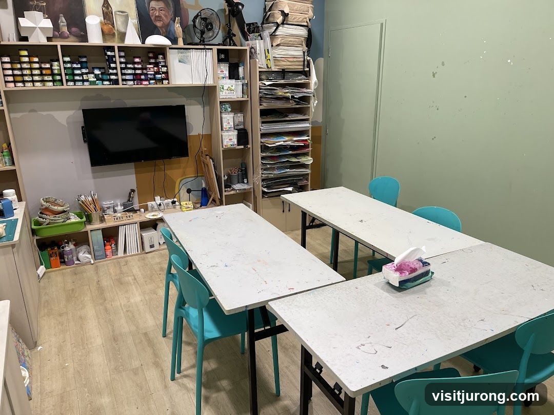 Art Studio Setup
