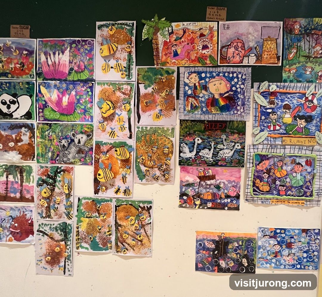 Children's Artwork Display