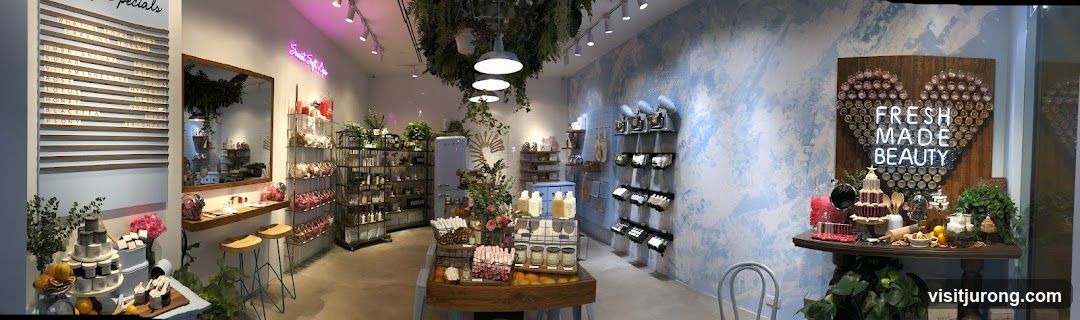 Interior of a beauty store