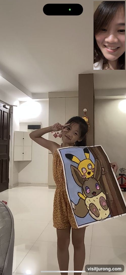 Video Call with Artwork
