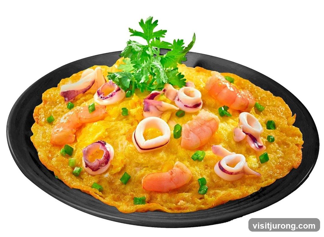 Seafood Omelet