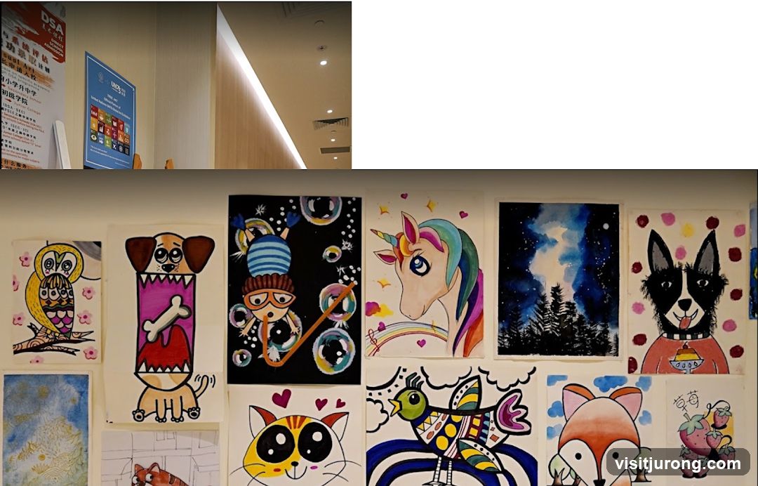 Children's Artwork Display