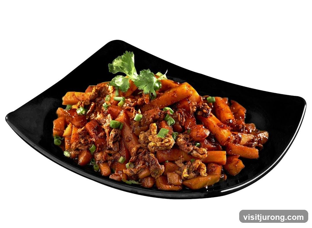 Stir-fried dish with meat and vegetables