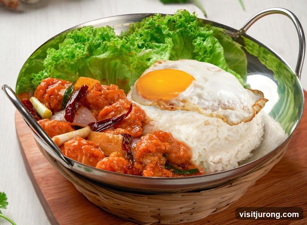 Chicken with Rice and Egg