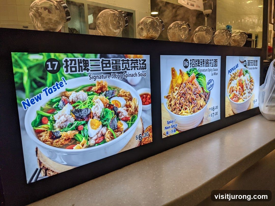 Menu Display