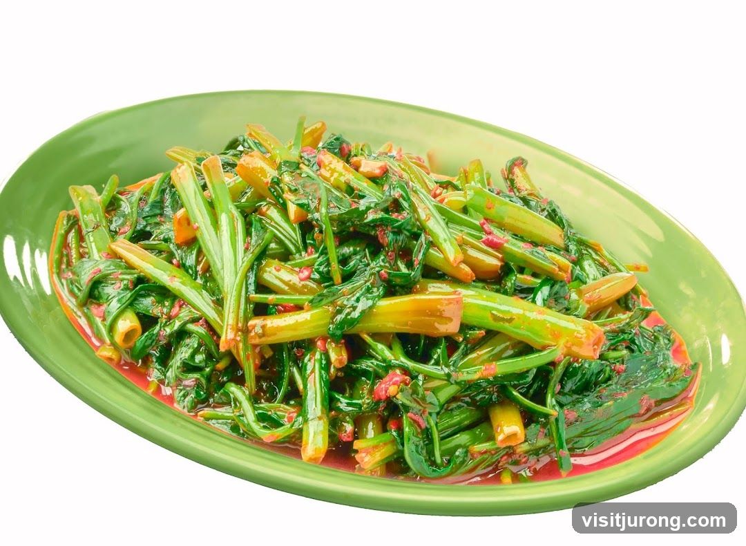 Stir-fried Water Spinach