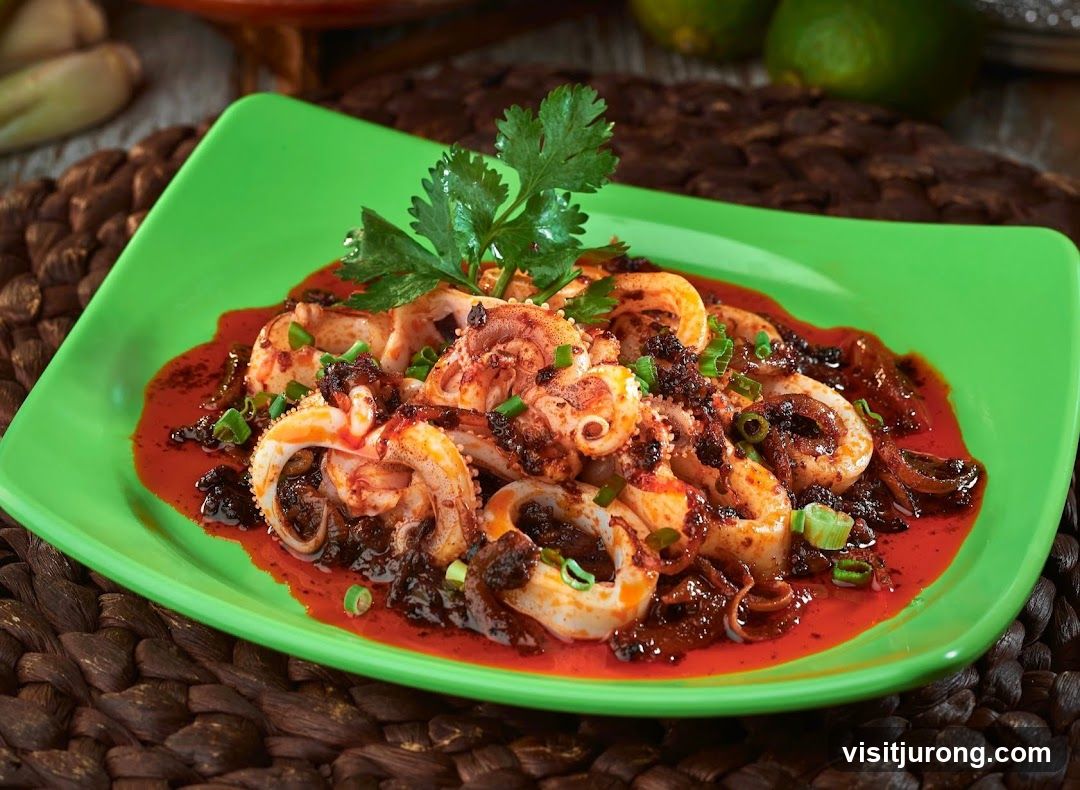 Spicy Squid Dish
