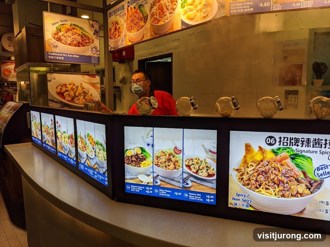 Food Stall Display