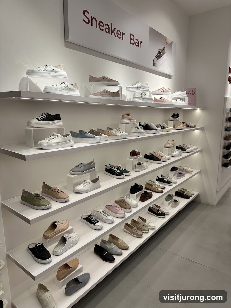 Sneaker Bar Display