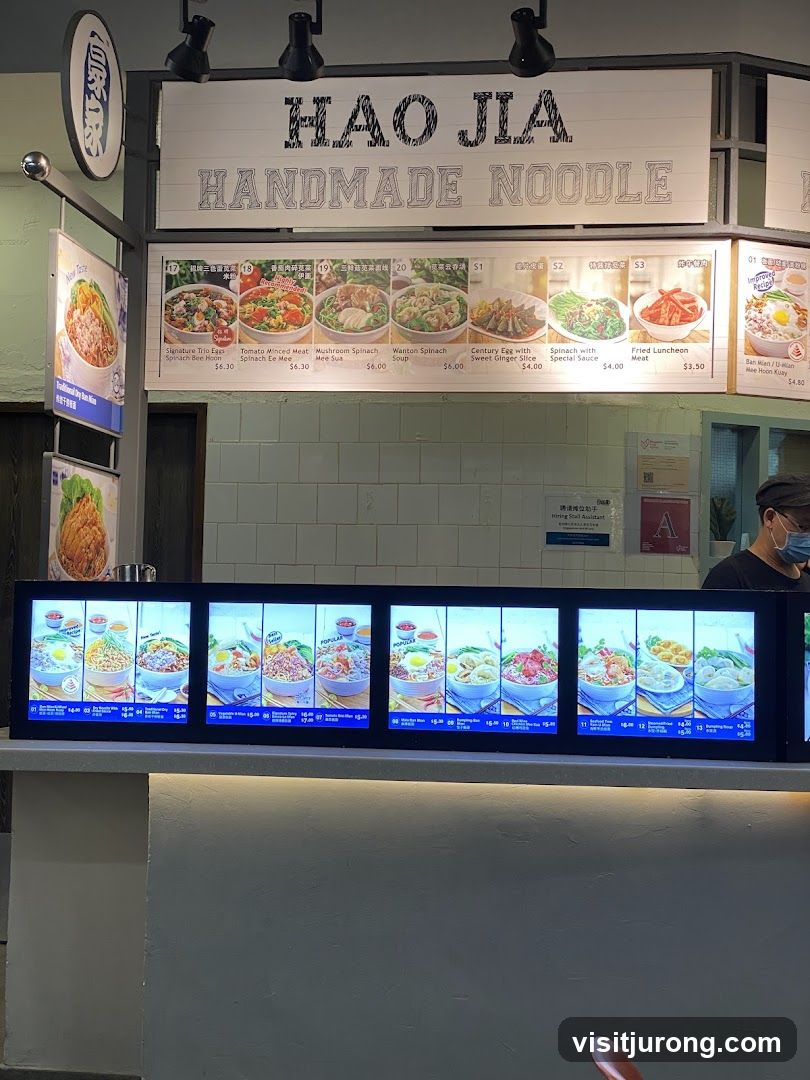 Hao Jia Handmade Noodle Menu