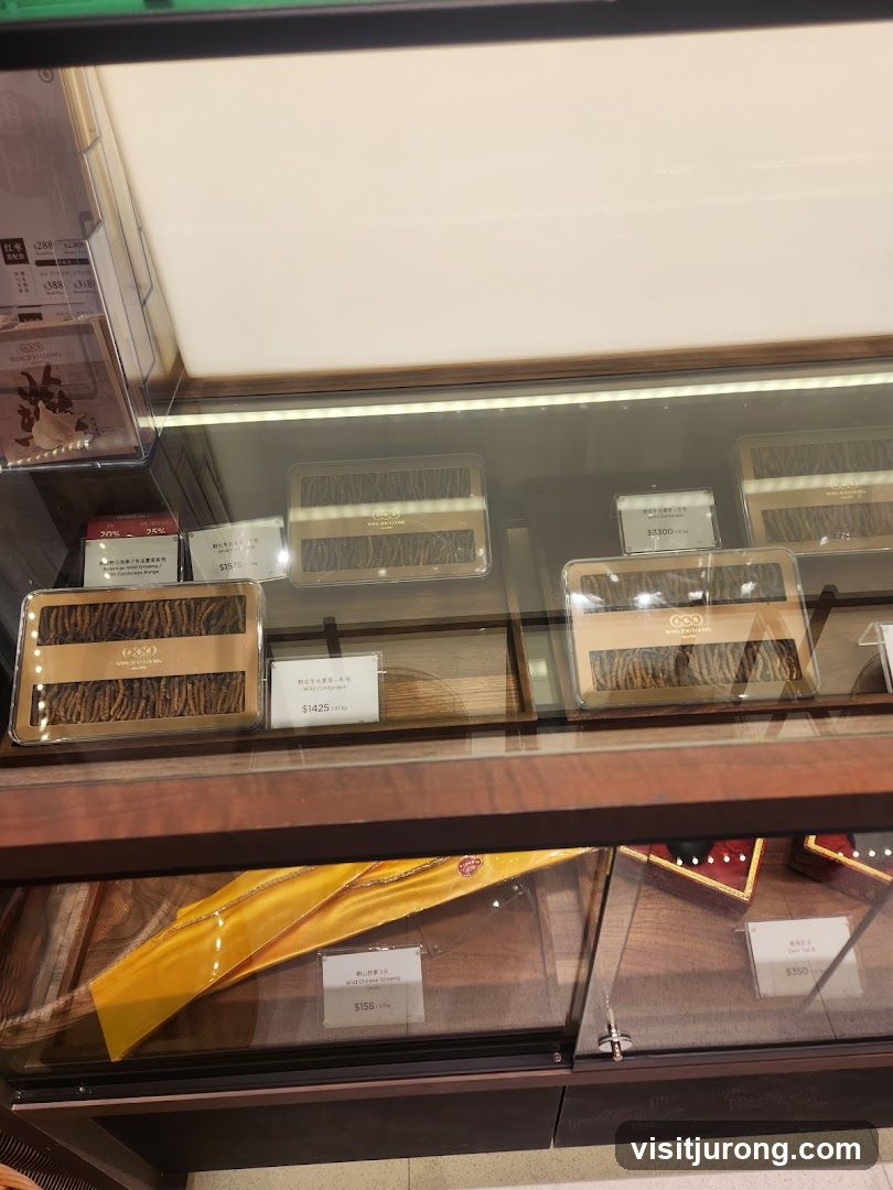 Display Case with Health Products
