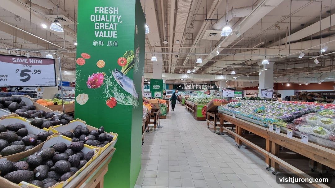 Grocery Store Produce Aisle