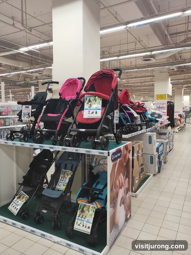 Baby Strollers Display