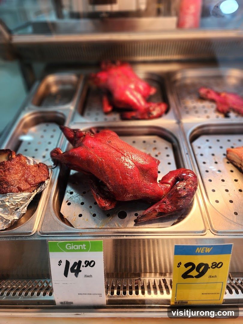 Roasted Ducks and Pork