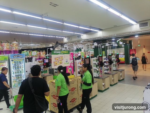 Supermarket Checkout Area