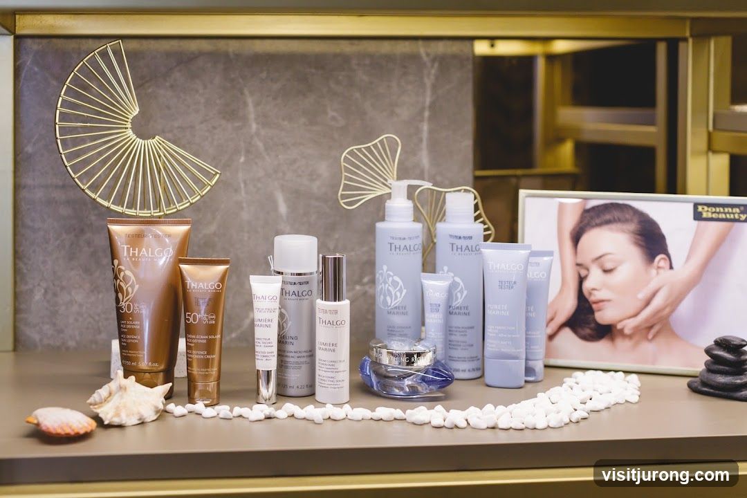 Skincare Products Display