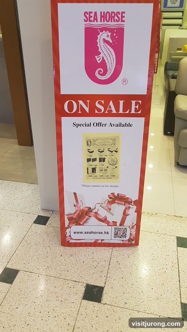 Sea Horse On Sale Sign