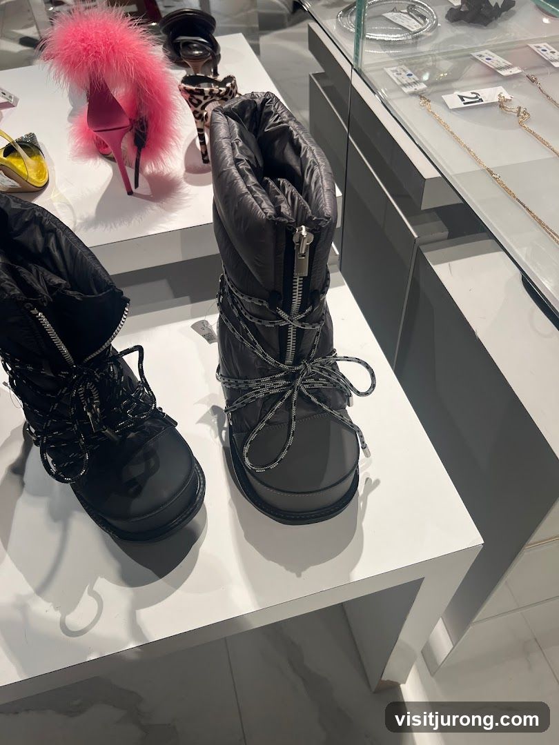 Boots and Heels Display
