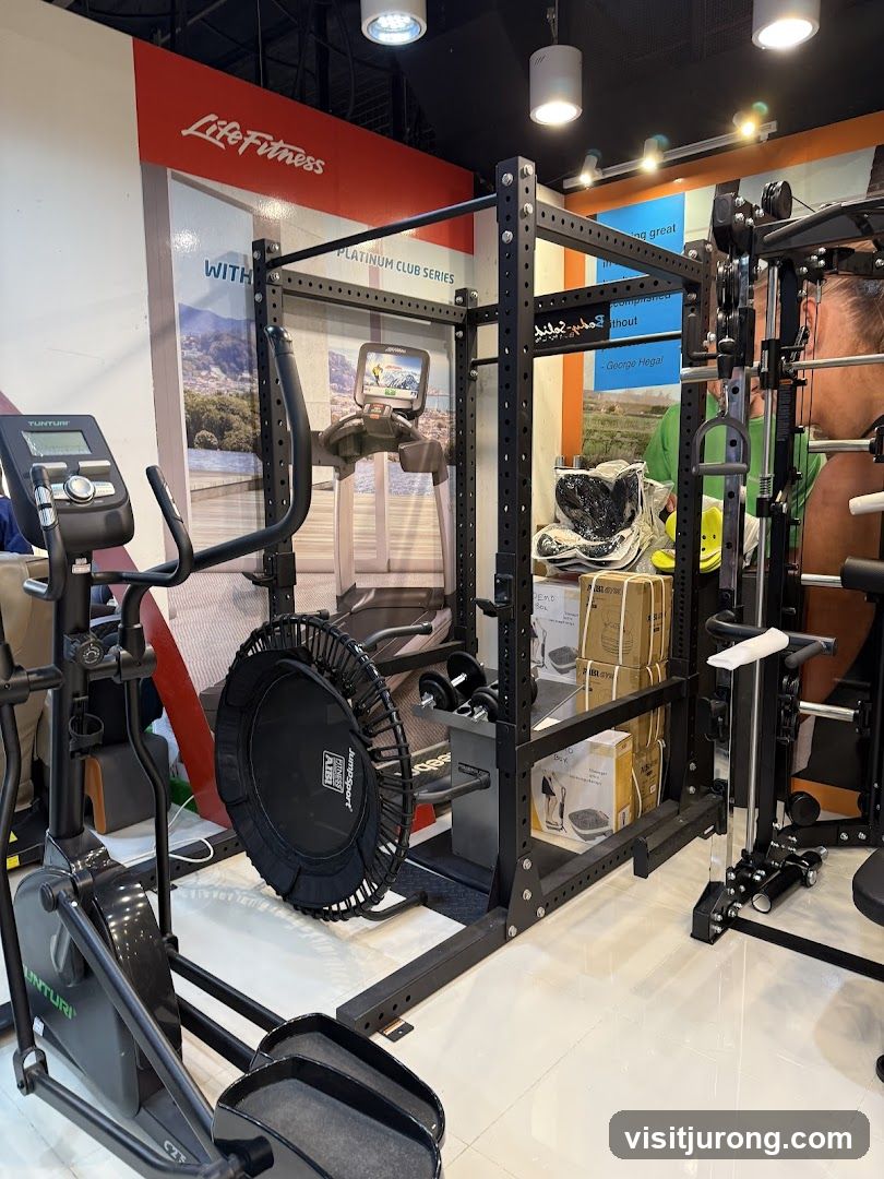 Gym Equipment Display