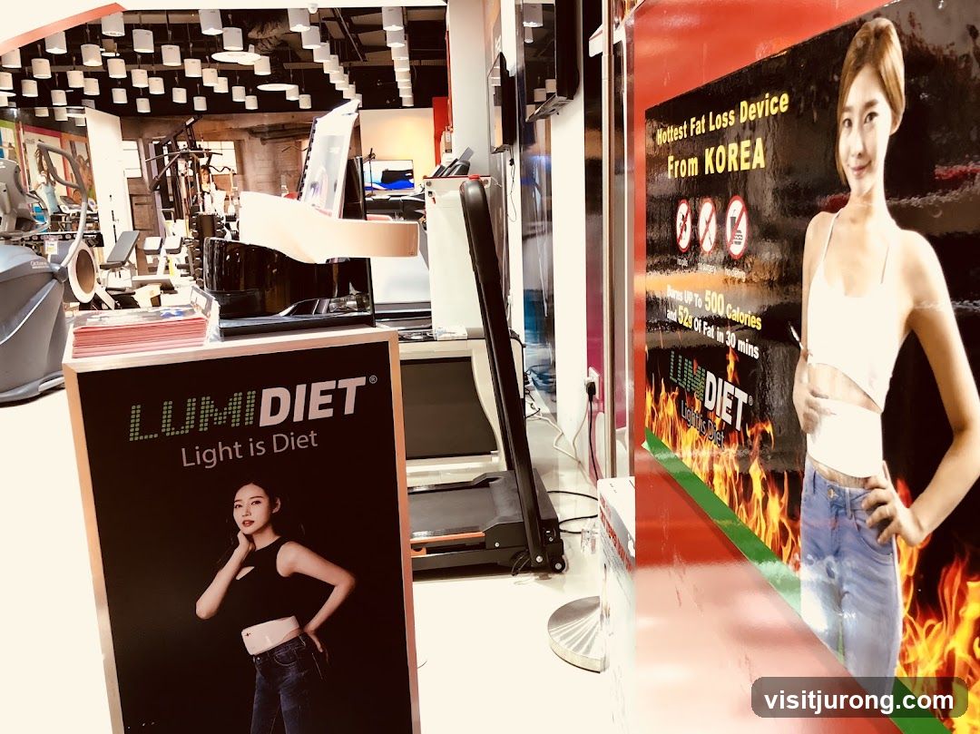 Fitness Equipment Store Display
