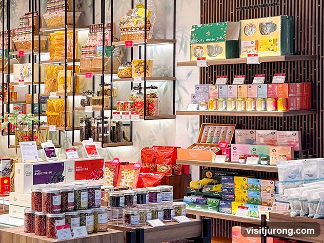 Gourmet Food Store Display