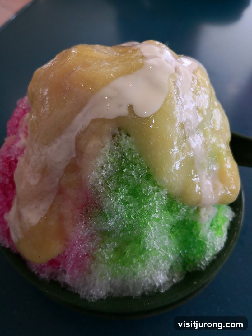 Shaved Ice Dessert