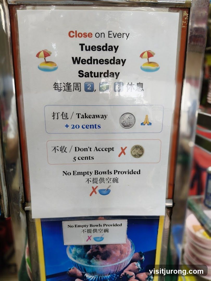 Store Information Sign