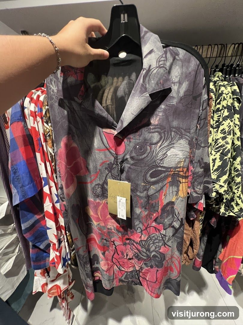 Designer Shirt on Hanger