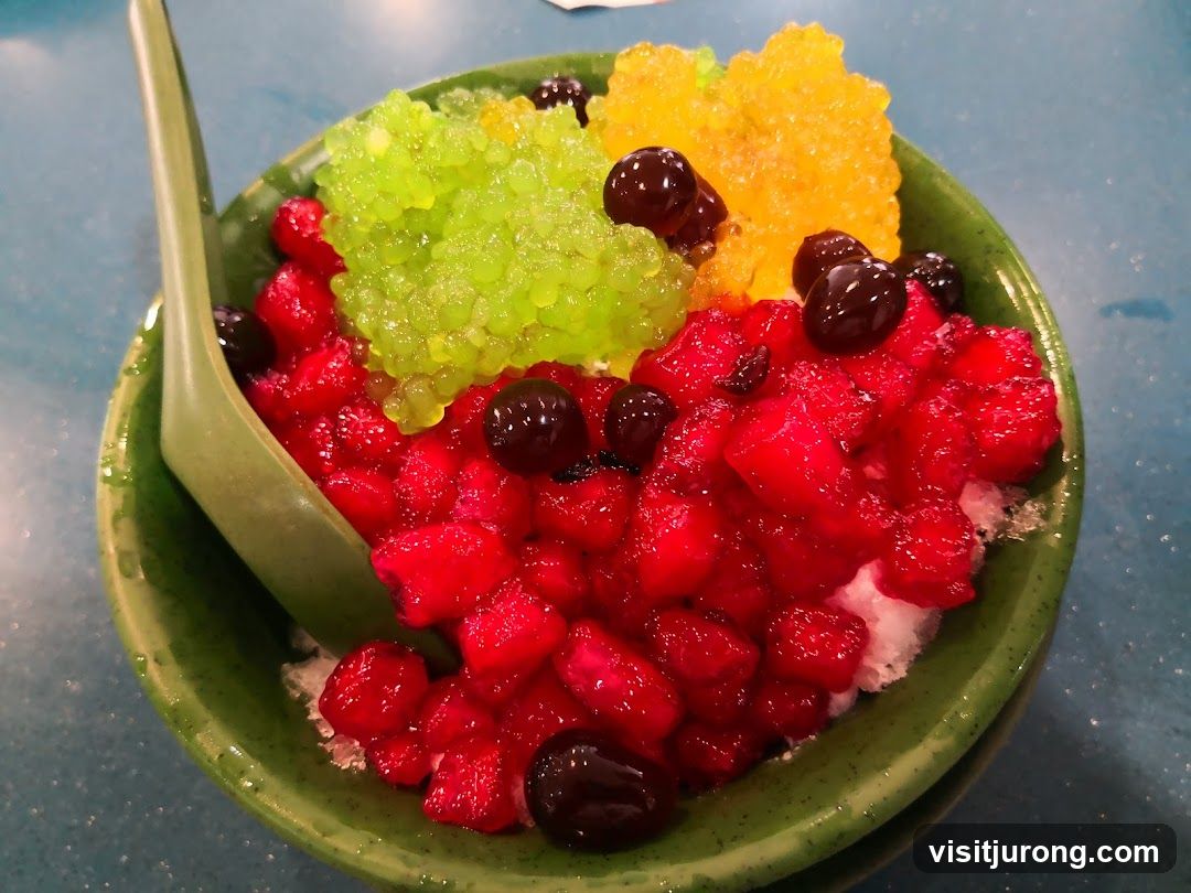 Shaved Ice Dessert