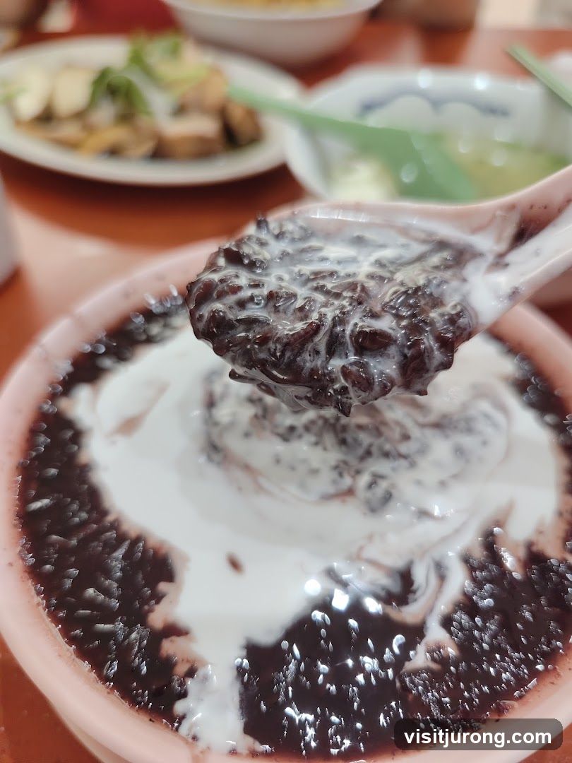 Black Rice Pudding with Coconut Milk