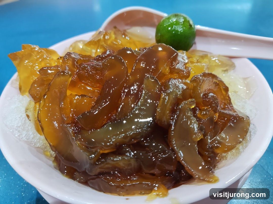 Grass Jelly Dessert