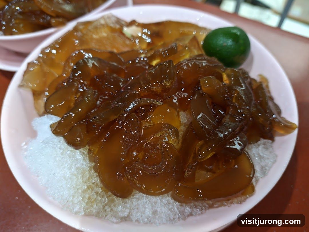 Grass Jelly Dessert