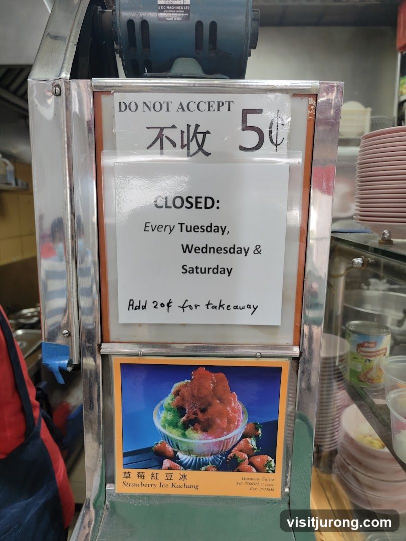 Ice Kachang Sign