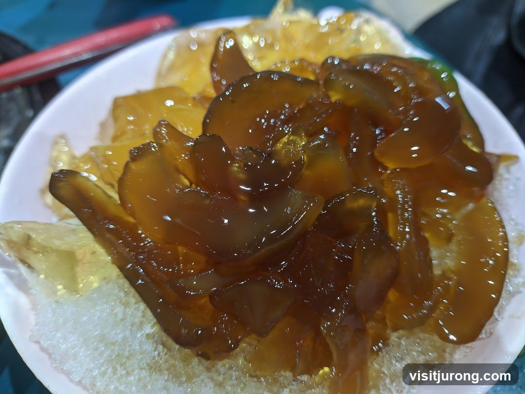 Dessert with Jelly and Shaved Ice