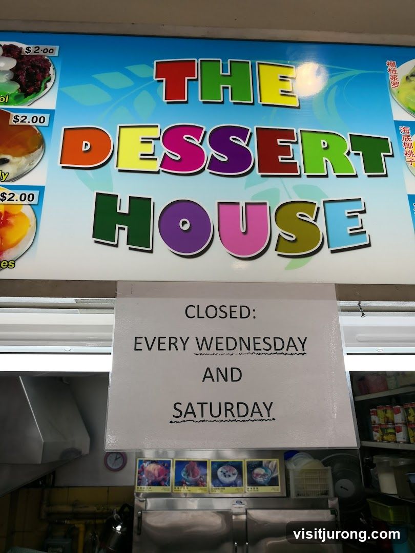 The Dessert House Sign