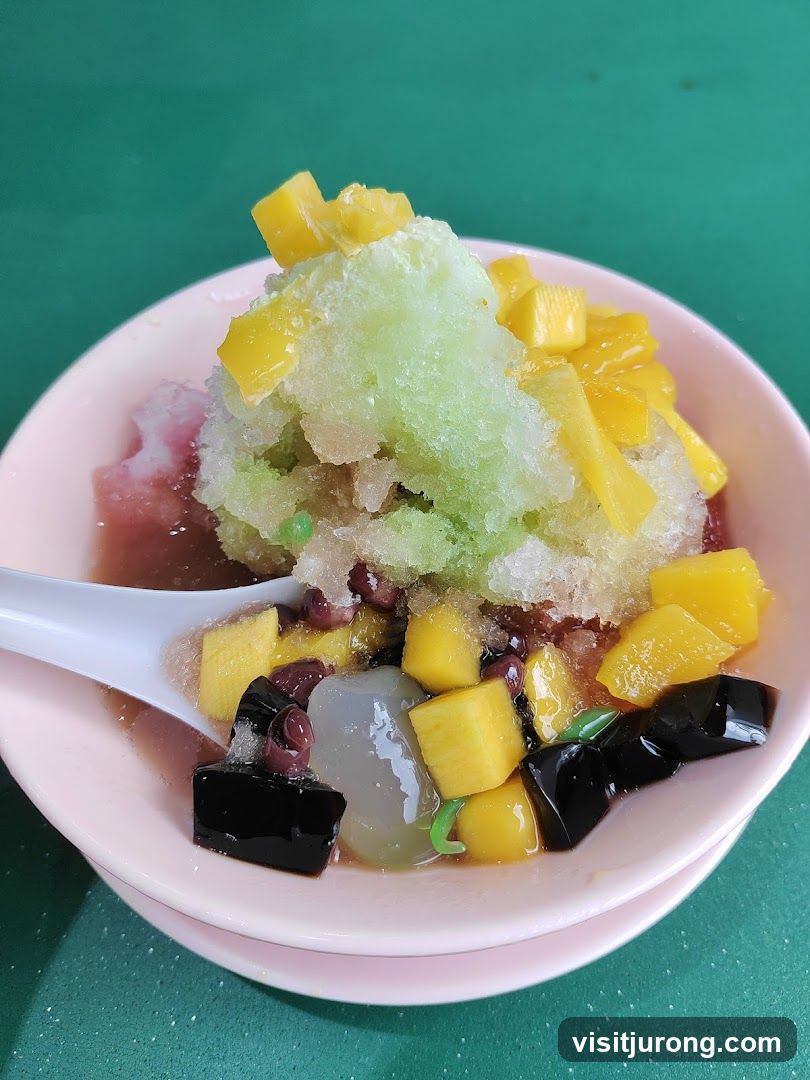 Shaved Ice Dessert