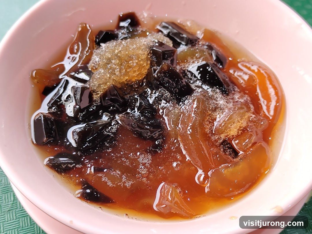 Grass Jelly Dessert