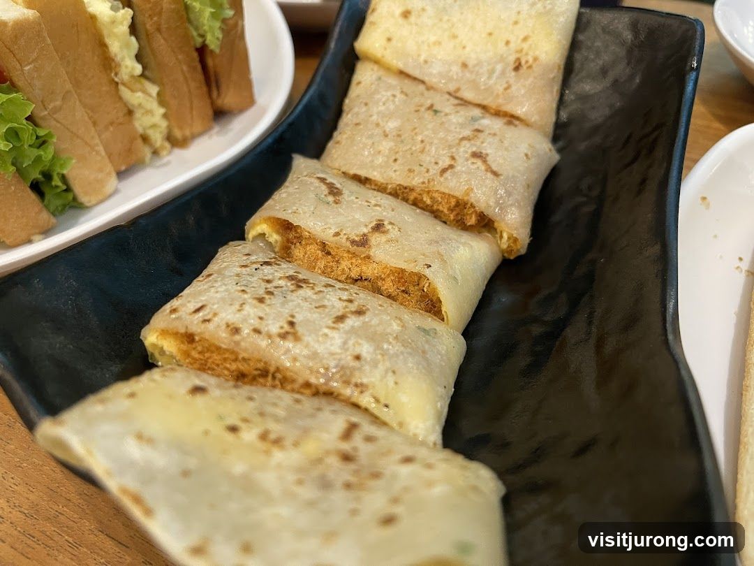 Rolled Crepes with Filling