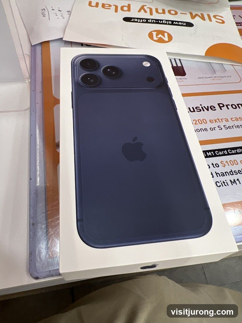 iPhone Box and Promotional Materials